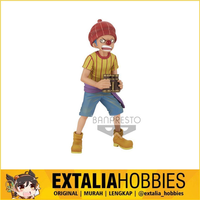 BANPRESTO ONE PIECE DXF -THE GRANDLINE CHILDERN- WANOKUNI VOL. 2 - BUGGY BANPRESTO ONE PIECE DXF -THE GRANDLINE CHILDERN- WANOKUNI VOL. 2 - BUGGY